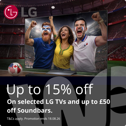 LG OLED and Sound Suite cashback promotion